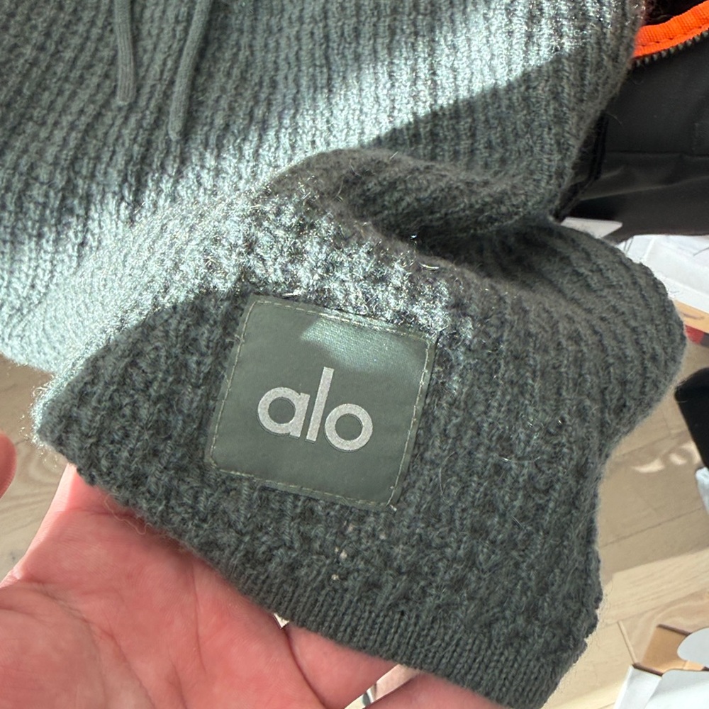Alo Cashmere Short Size XXS Green - Picture 4 of 4